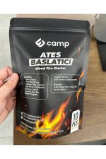 E-Camp Ateş Başlatıcı – 10 Adet Ateş Yünü Tutuşturucu Rulo - Görsel 4